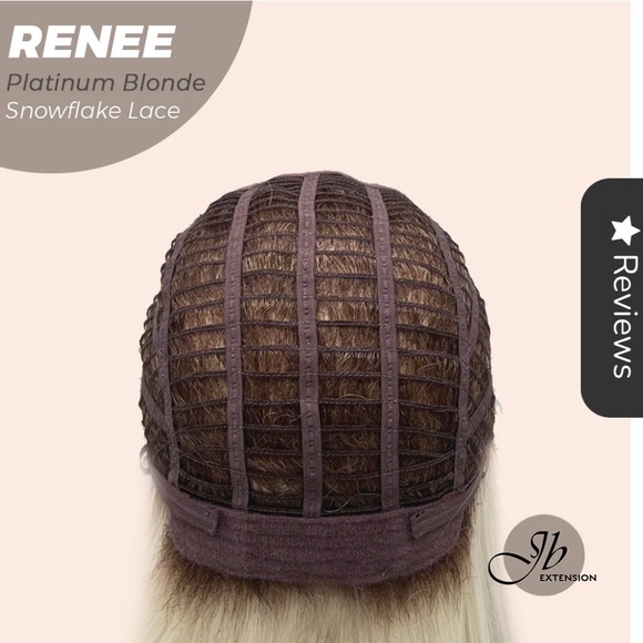 JBEXTENSION Renee - Platinum Blonde BNWT | Synthetic Lacefront Wig - Picture 8 of 8